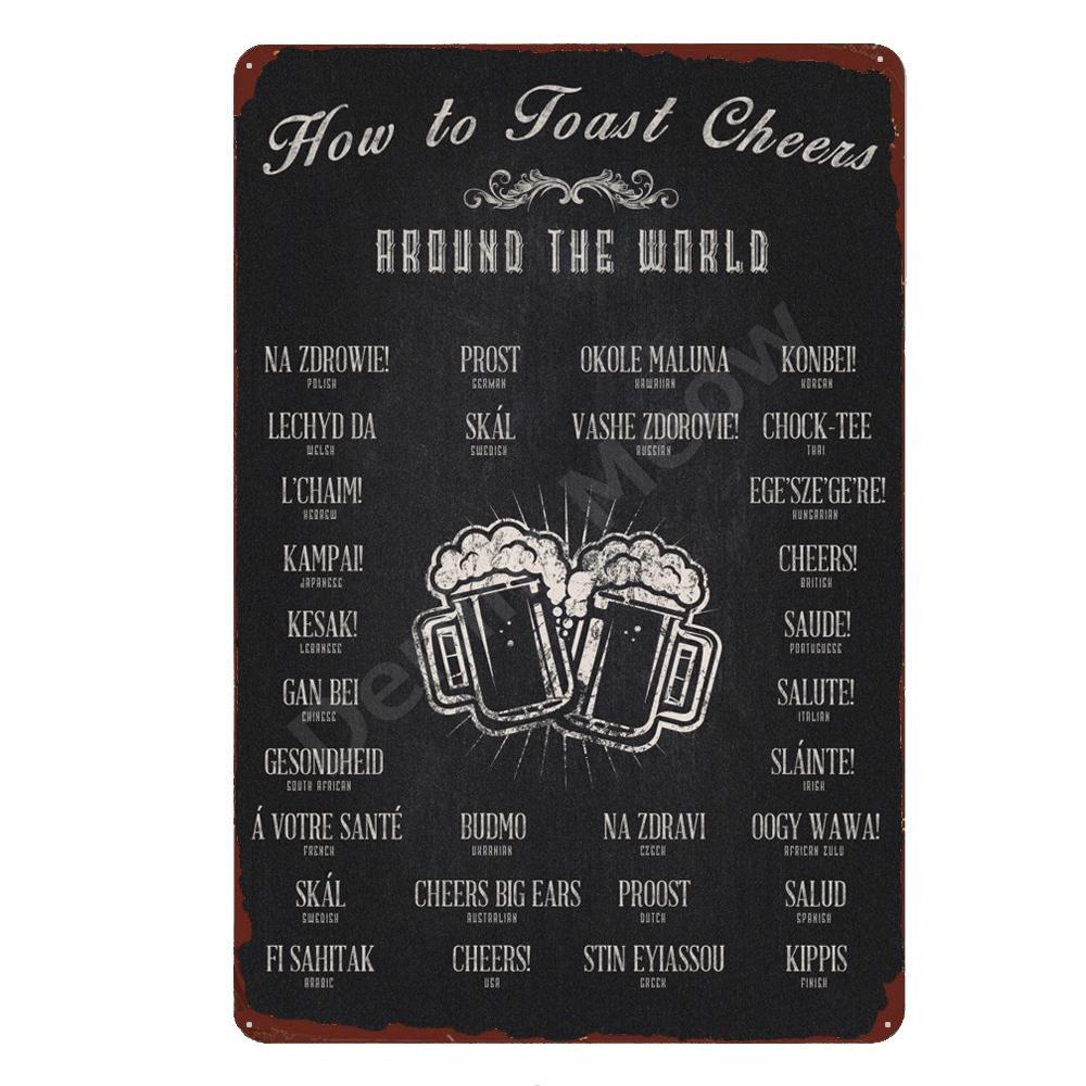 Funny Drinking Zone Plaque, Vintage Metal Tin Sign, Irish Pub, Bar, Home Decor, Beer Pong Sign, Man Cave Wall Poster, N371