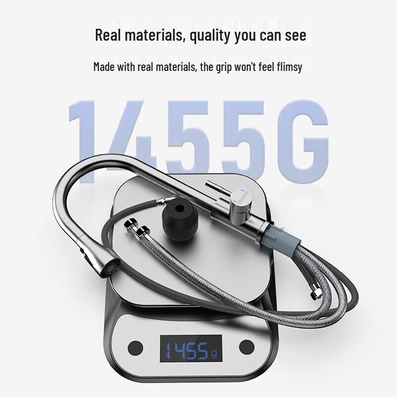 Micoe 304 Stainless Steel Pull-Out Kitchen Faucet