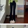 Spring 2025 Green Short Jacket | Celebrity-Inspired French Korean Style for Women