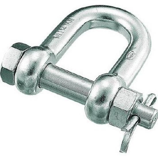 TRUSCO SBM Stainless 48mm 24mm Inner Shackle, Steel, Length, Width, TSBM-12