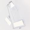 Transparent Car Vehicle Parking Ticket Receipt Permit Card Holder Clip Sticker Windscreen Plastic Universal Car Accessories