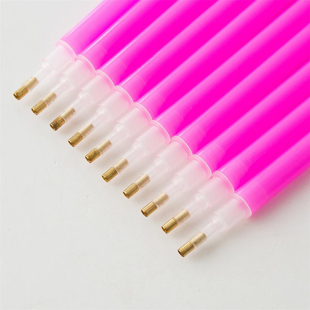 

10 шт. Алмазная ручка для рисования с двумя концами Алмазная ручка для вышивки Ручка для самостоятельной вышивки