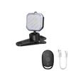 MAZERO Running USB Compact Safety Walking Magnetic LED Strobe 8 Remote Adjustable RGBW Flashing Universal Headlamp for and Outdoor Auxiliary Light