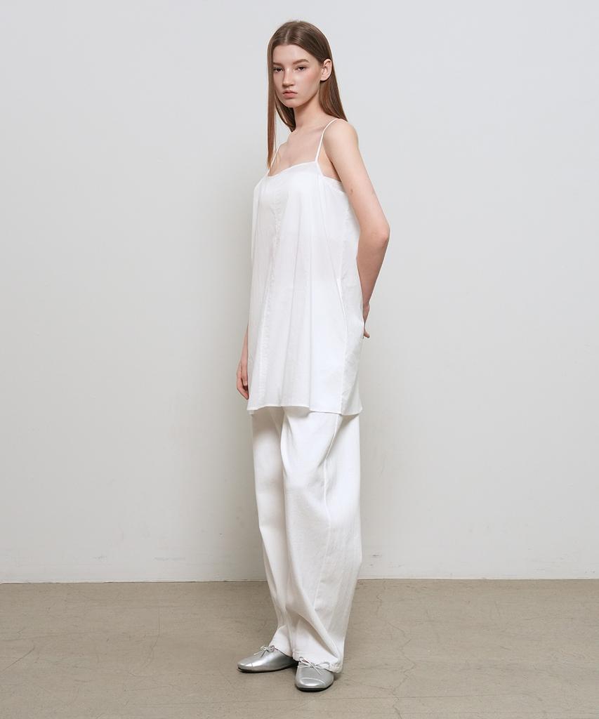 GENERALIDEA Cotton Sleeveless Dress [White] / Gf2Lop508