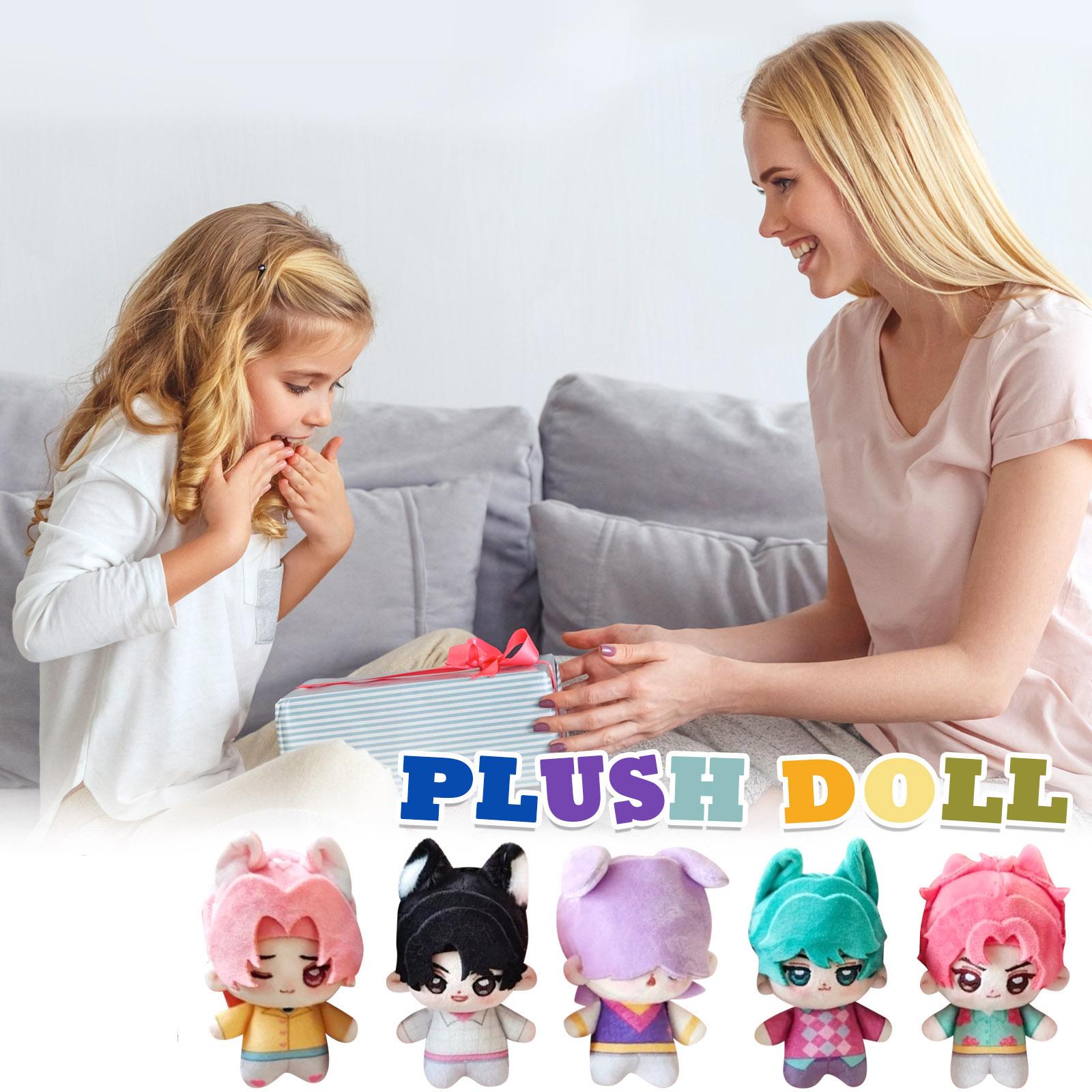 

Плюшевая кукла, Игрушка в подарок, Мультфильм, Детская тряпичная кукла, Детская подарочная подушка One Size