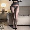 5D Neue Damen Hohelastische Samtstrumpfhosen Tiefer Nahtloser Schritt Extra Große Strumpfhosen Damen Pole Dance Party Transparente Strumpfwaren