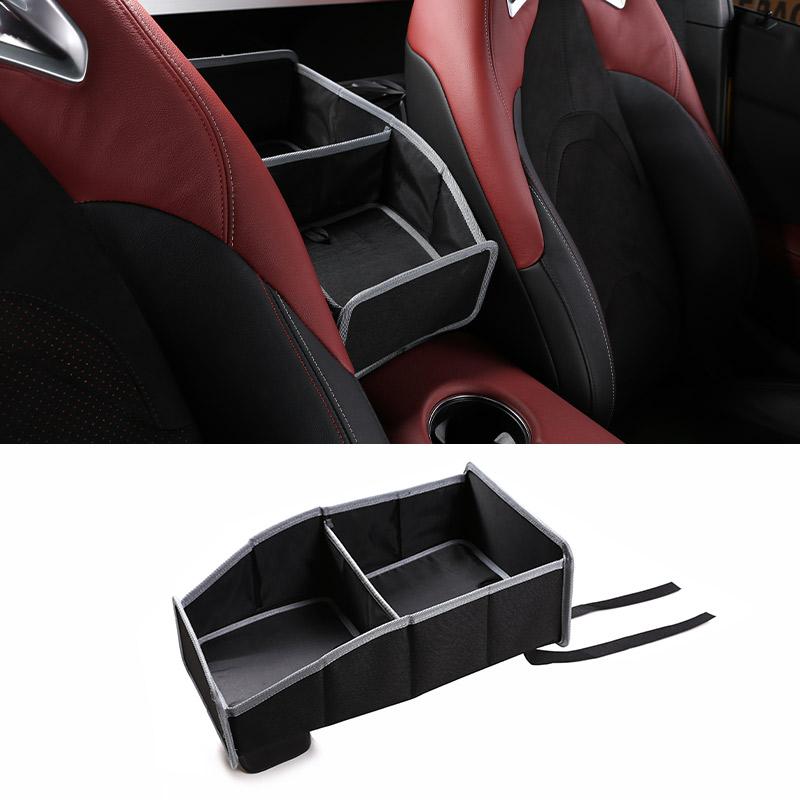 Car Central Control Armrest Box Storage Bag Multi-Function Seat Middle Storage Box For Toyota GR Supra A90 2019-2026