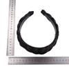 Braid High Cranial Top Artifact Korean Style Headwear Wig Headband Wide Hair Hoop Female Hairbands