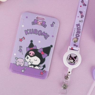 Kuromi Reel Necklace Transportation Card Wallet (H785635)