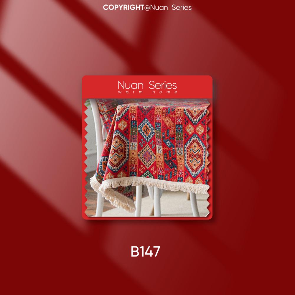 

1 шт. Художественная жаккардовая скатерть из полиэстера серии Nuan в романтическом стиле с кисточками для обеденного стола, журнального столика, туалетного столика, домашнего декора 60cm x 60cm