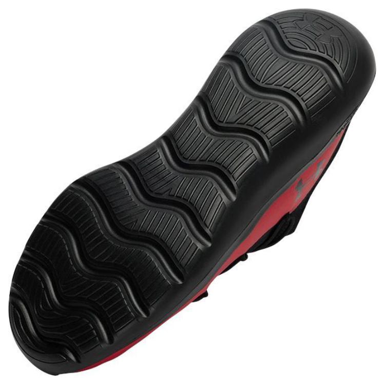 Under Armour Easy Step Cny Soft Comfortable Low Top Lifestyle Shoes Unisex Shoes Red Black 6007578-002