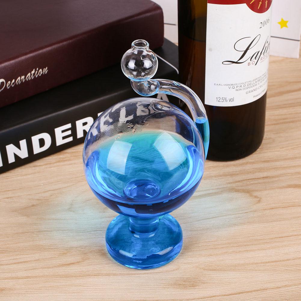 Glass Barometer Rain Shine Weather Forecast Bottle &Yellow Pigment DIY Decor Glass Barometer Rain Shine Weather Forecast Bottle &Yellow Pigment DIY Decor