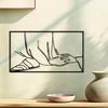 1pc Jesus Metal Wall Art Powder Coated Christian Mural Living Room Decor Christmas Gift