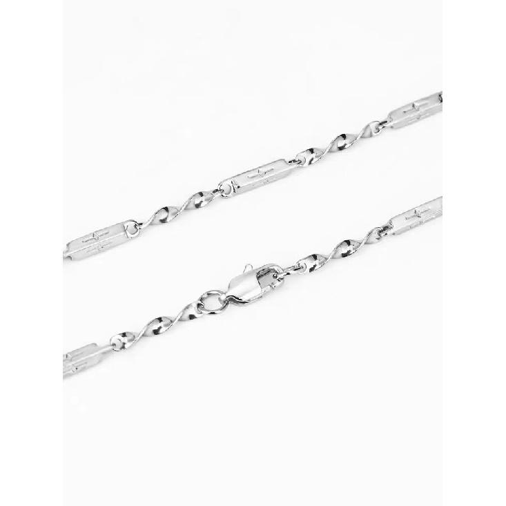 Mobius Bamboo Joint Unisex Bracelet Simple High-end Titanium Steel Non-fading Chain Couple Versatile Trendy Jewelry