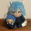 2pcs/set Malleus Draconia Plush Twisted Wonderland Plush Toy Idia Soft Stuffed Dolls for Boys Peluche Plush Keychain