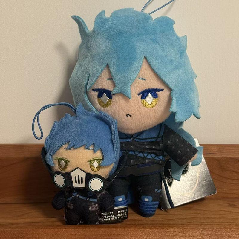 2pcs/set Malleus Draconia Plush Twisted Wonderland Plush Toy Idia Soft Stuffed Dolls for Boys Peluche Plush Keychain
