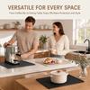 Heat Resistant Silicone Coffee Mat Non Slip Countertop Protector Tray Drying Mat Bar Mat  Bar Tools