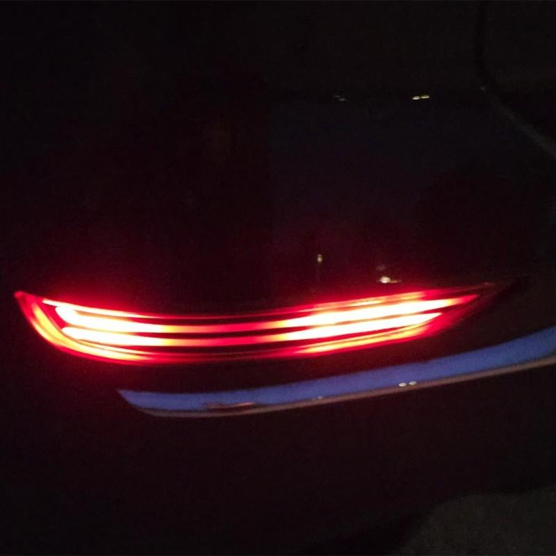 Led Rear Bumper Reflectors Tail Brake Turn Signal Lights For Chevy Equinox 2017- Sequential Light