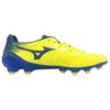 Mizuno Monarcida JP Comfortable Versatile Kangaroo Leather Soccer Shoes Unisex Soccer Shoes Yellow Blue P1GA162045