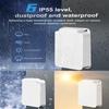 Estensore PoE Impermeabile a 5 Porte con Velocità Gigabit 1000Mbps Trasmissione Stabile per Estensione Rete Telecamere di Sicurezza da Esterno