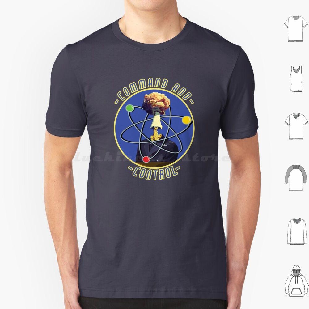 Comand And Control The Atom T Shirt Men Women Kids 6xl Nuclear Nuclear Explosion Mushroom Mushroom Cloud Atom Nuclear S