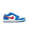 Womens Air 1 Low 'Sport Blue Gym Red' (women's Sizes) Sport Blue / Gym Red / White / Sail Vintage Basketball Shoes DC0774 416