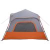 Instant Tent Gray and Orange 340 x 280 x 190 cm