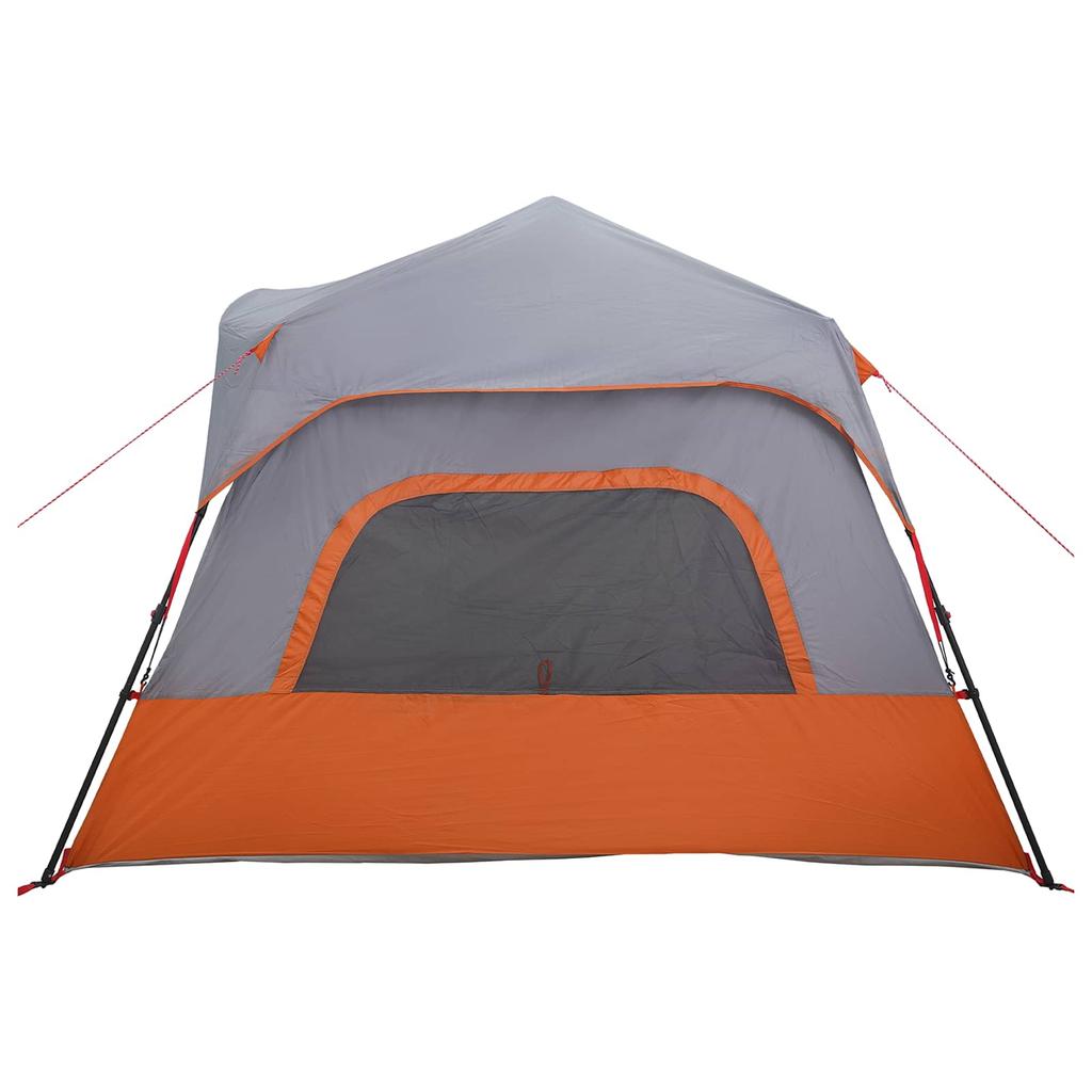 Instant Tent Gray and Orange 340 x 280 x 190 cm