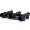Wall Mounted Fishing Rod Holder Bracket 3 Rods Tube Plastic Boat Fishing Rod Racks Black Fishing Rod Holder