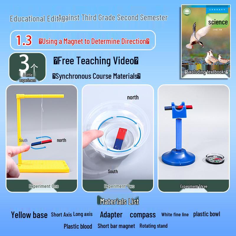 Third Grade Science Kit: Magnet Experimentation Set