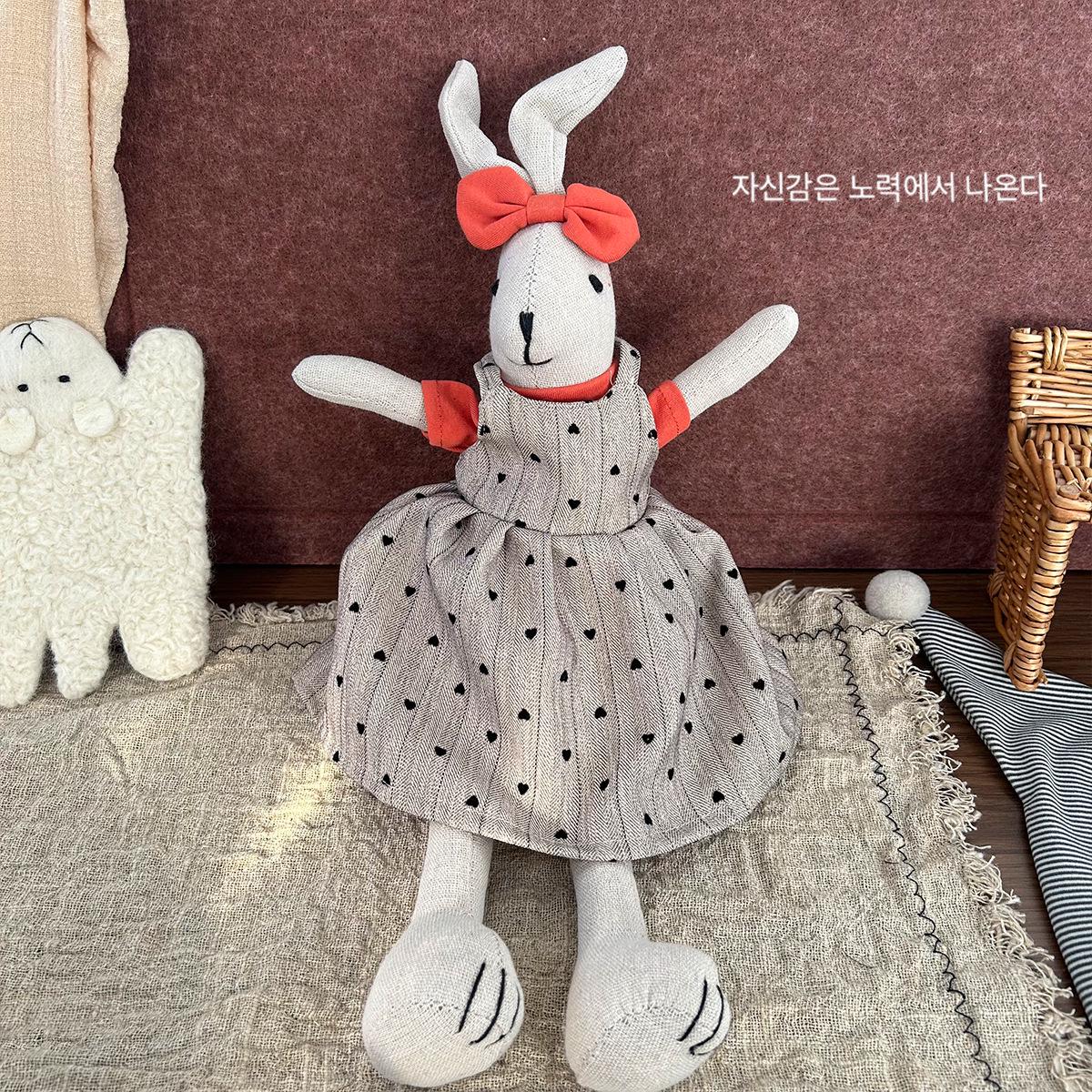 

Korean Cartoon Cotton Linen Plush Toy: Cute Comfort Doll for Kids Room Decoration and Birthday Gift