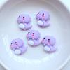 20Pcs New Cute Mini 19*20mm Cartoon Little Dinosaurl  Flat Back Resin Scrapbooking DIY Jewelry Craft Decoration Access