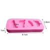 4 Hole Cute Baby Feet And Shoes Silicone Fondant Cake Mold Baby Shower 3D Kitchen Baking Mold Cake Decorating Moulds