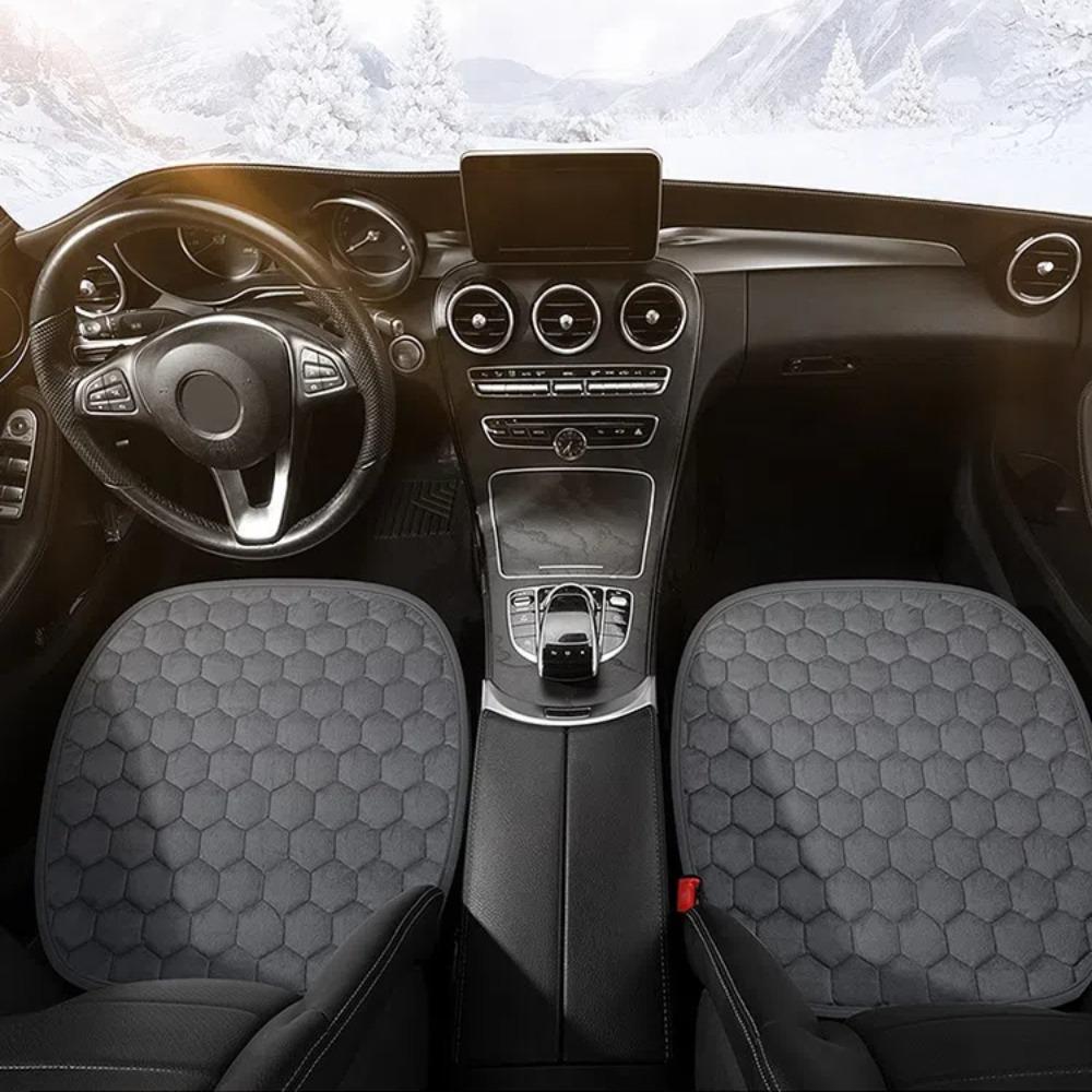 Anti-Freezing Car Plush Seat Short Plush Square Cushion Comfortable Car Seat Cushion  Car