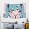 Hatsune Miku Cutecore Tapestry Wall Hanging Blanket Tapestry Home Decor Items Wall Decorations