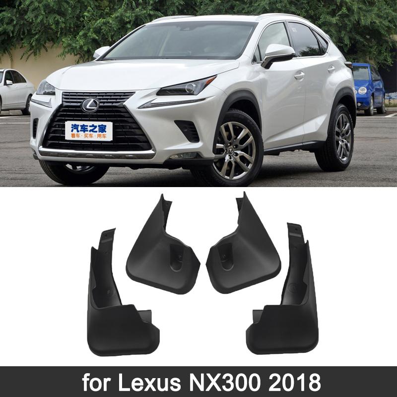 For Lexus NX NX200 NX300 2015 2016 2017 2018    Mudflap Mudguard Splash Front Wheels Fenders Car Styling Accessories