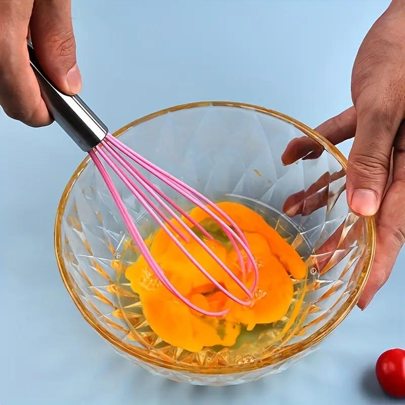 5-teiliges Buntes Silikon Küchenutensilien-Set Großer Schaber Kleiner Schaber Mixer Ölpinsel Langer Pfannenwender Farbe Backen Küchenwerkzeuge