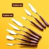 For Artists Paint Spatula Set Oil Painting Knife Texture Painting Color Mixing Scraper Acrylic Gouache Drawing Tool MSCTYJ02
