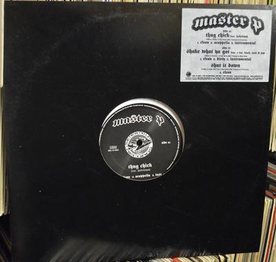 12inch Record MASTER P  Thug Chick  Shake What Ya Got KOC125853 The New No Limi 2005 US Rap  HipHopRB Used