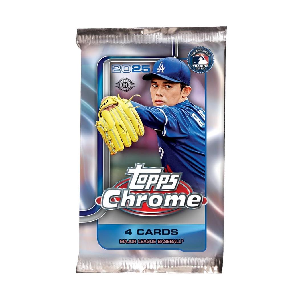 2025 Topps Chrome Baseball - HOBBY 1 Pack