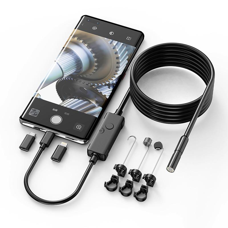 Mobile Phone Directly Connected Camera High-definition Industrial Endoscope Pipeline Maintenance Waterproof Endoscope