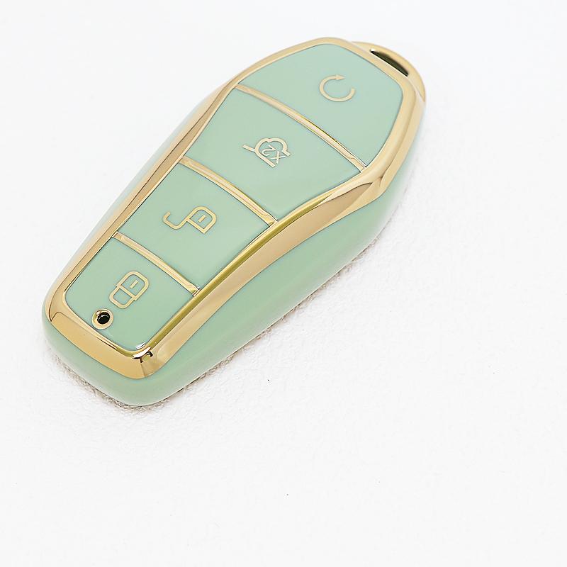 For Byd Song Pro Max Yuan Dolphin E2 Han Ev Tang Dm Qin Plus Car Key Cover Case Holder Shell Protector Auto Keyless Accessories