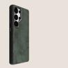 Luxury Leather Magnetic Attraction Case For Samsung Galaxy S26 Ultra S24 Plus S25U Premium Plain Suede Metal Lens Ring Cover