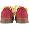 Adidas Vl Court Classic Galloping Iridescent Abrasion Resistant Low top Skateboard Shoes Unisex Red KK3774(Team1283-)