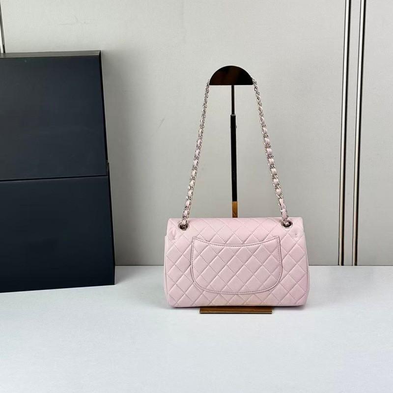 Přeshraniční   Styl CF25 Kosočtvercová řetízková kabelka Dámská móda Klasická ovčí kůže Jednoramenná přes rameno pod paží