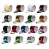 Bandes de Sequins Colorées 6mm pour Vêtements DIY et Costumes de Scène - Perles Plates Nacrées