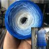 300g/pcs Colorful Pure Cotton Cake Gradient Cotton Rainbow DIY Scarf Shawl Skirt Wool Yarn Crochet
