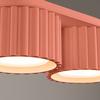 Ceiling Lamp Aura 2 Peach Gx53