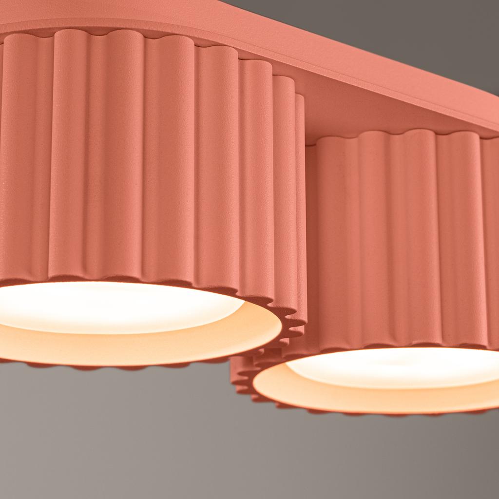Ceiling Lamp Aura 2 Peach Gx53