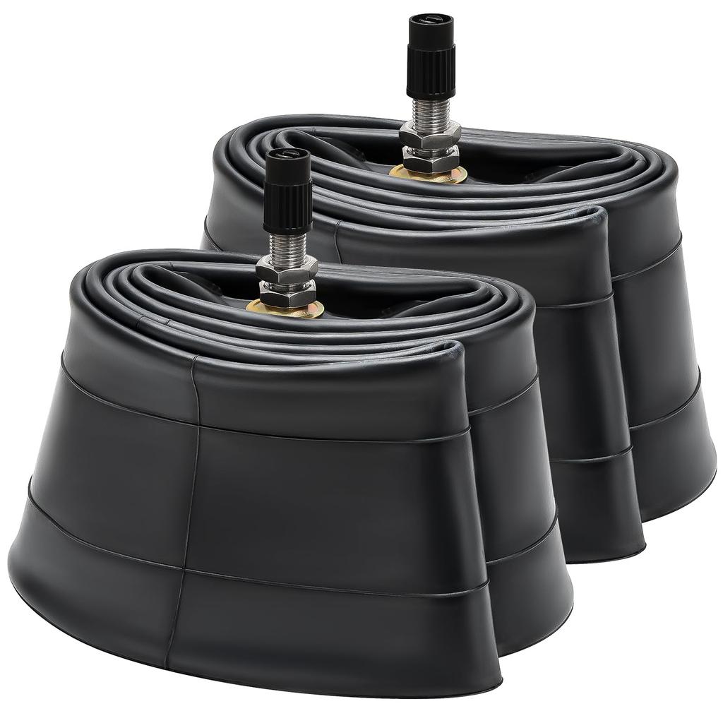 PaoWin Innenreifen mit TR4 Motorrad-Innenreifen Kompatibel mit und Motorrädern 2er-Pack, 3.00-12 Schläuche, Schwerlast, Ventil, 3.00/3.50-12 80/100-12 Schläuche,